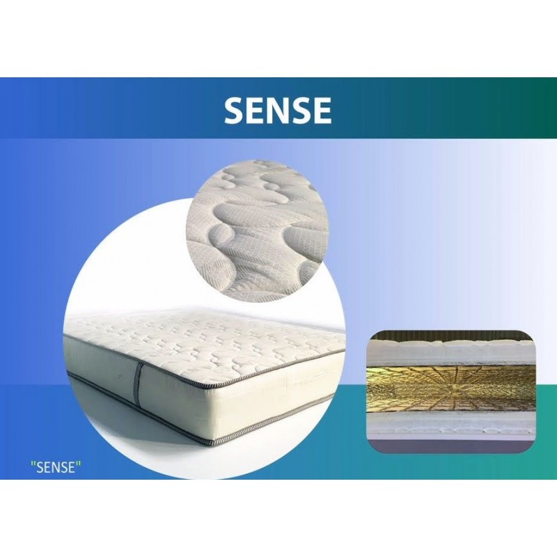 Στρώμα Achaia Strom Biocotton Sense Anatomic διπλό 160x200x26cm