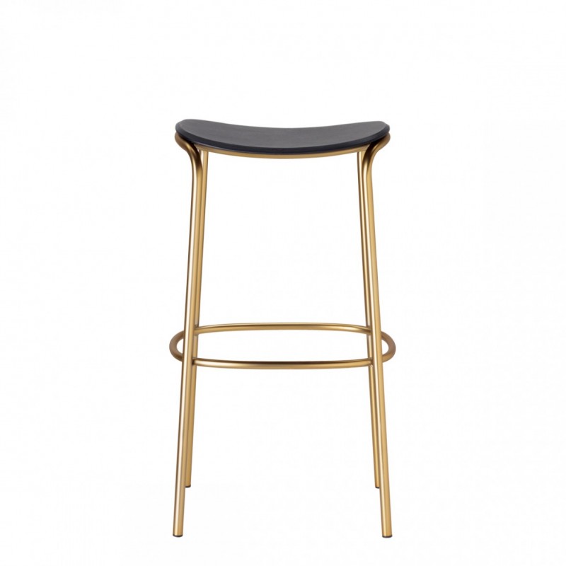 BAR STOOL TRICK WOOD ART. 2536 h. 75 - Μεταλλικό σκαμπό 45χ35χ77 cm