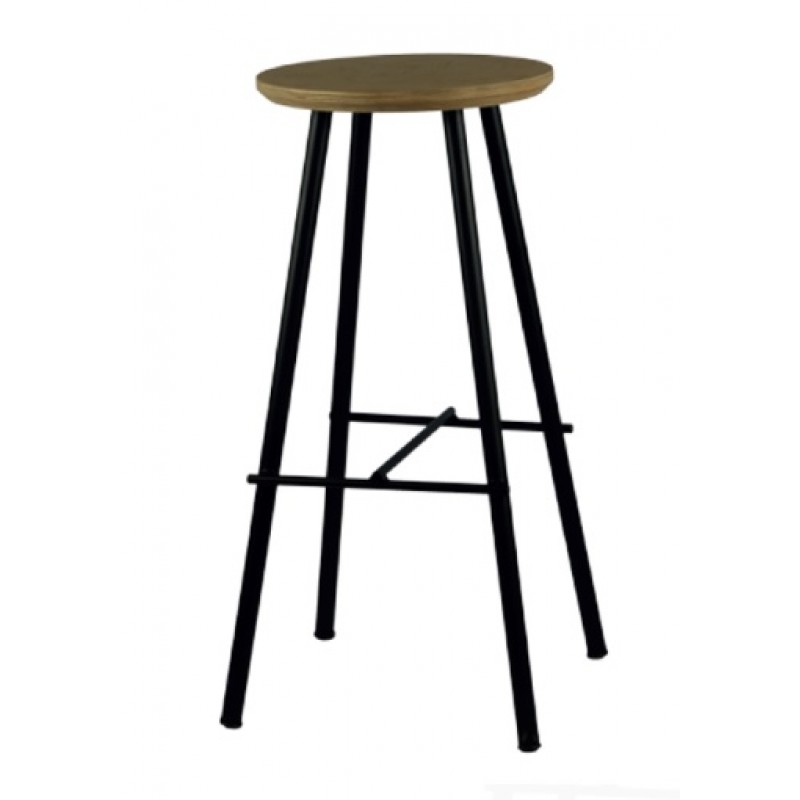 Σκαμπό μπαρ  μεταλλικό - Φ35Χ78 cm -  MS 50