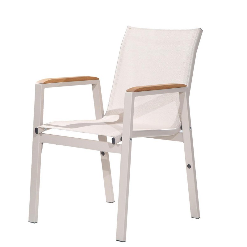 ME 73 WHITE  -  Πολυθρόνα αλουμινίου κάθισμα από σε textline - μπράτσα απο compact  ΥΨΟΣ: 87 ΜΗΚΟΣ: 57 ΠΛΑΤΟΣ: 59 