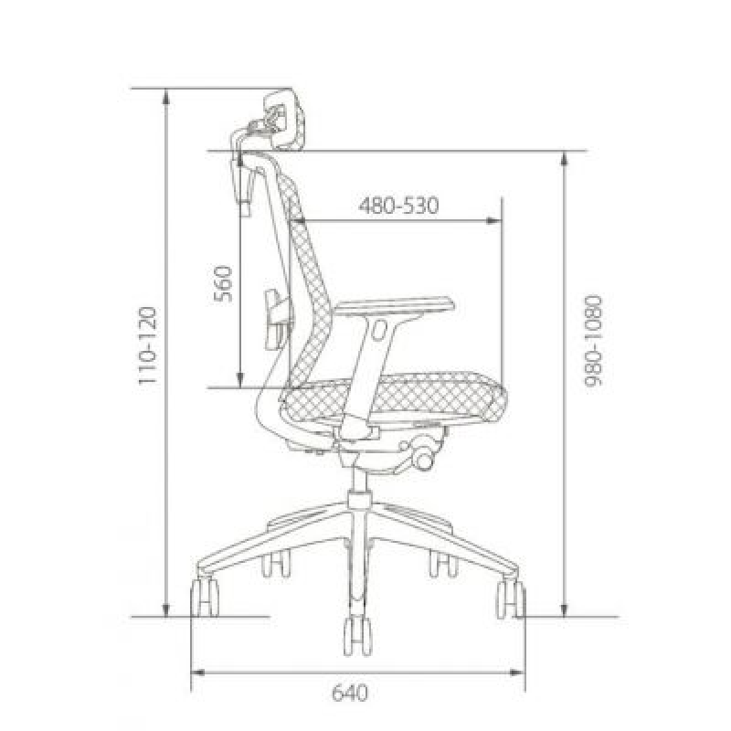 NEC-01 PLUS - ΑΝΑΤΟΜΙΚΗ ΚΑΙ ΟΡΘΟΠΕΔΙΚΗ ΠΟΛΥΘΡΟΝΑ ΓΡΑΦΕΙΟΥ
