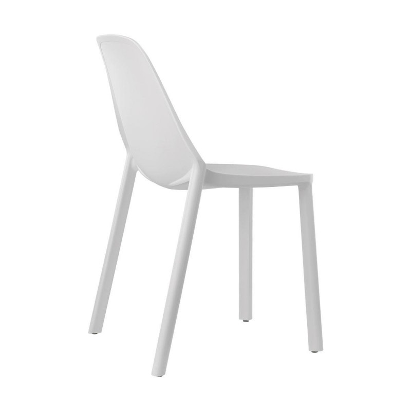 Καρέκλα technopolymer 53x54x82 piu - Λευκό  