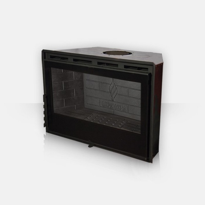 Θερμοζέλ Τ - 823 M  CLEAR - 14 kw Κασέτα μετατροπής ( 90cm ) με δευτερογενή καύση ( εσωτερικό εστίας μαντέμι)