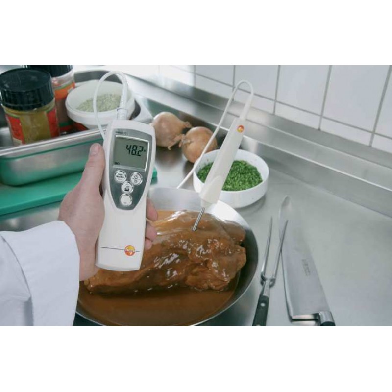 Testo 112 μονοκάναλο θερμόμετρο συμβατό με 2  αισθητήρες NTC / PT100