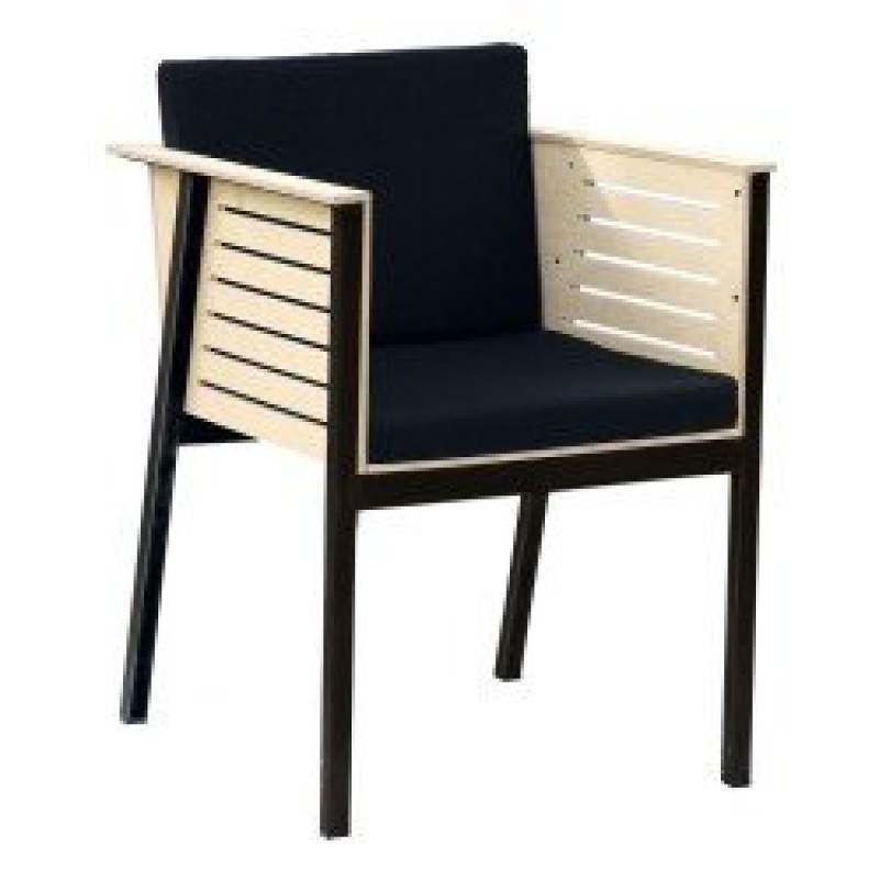 P 634  Μεταλλική πολυθρόνα από marine plakaz Υ: 70 Β: 55 Μ: 54