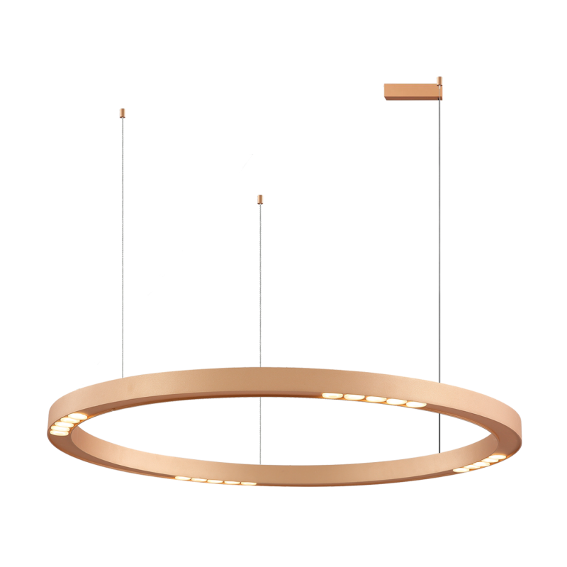 VIOKEF ΦΩΤΙΣΤΙΚΟ ΟΡΟΦΗΣ LED ΜΕΤΑΛΛΙΚΟ ΧΡΥΣΟ ΜΑΤ LEON 4222400