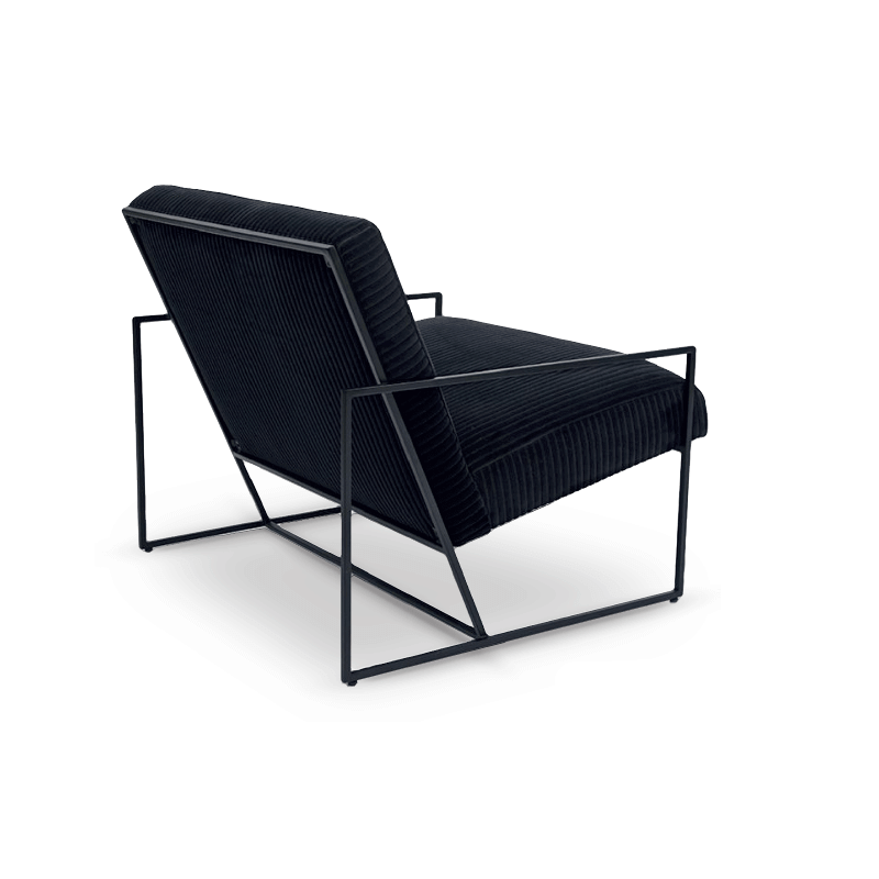 Μεταλλική Πολυθρόνα lounge  65x65x70 cm -  PM 28