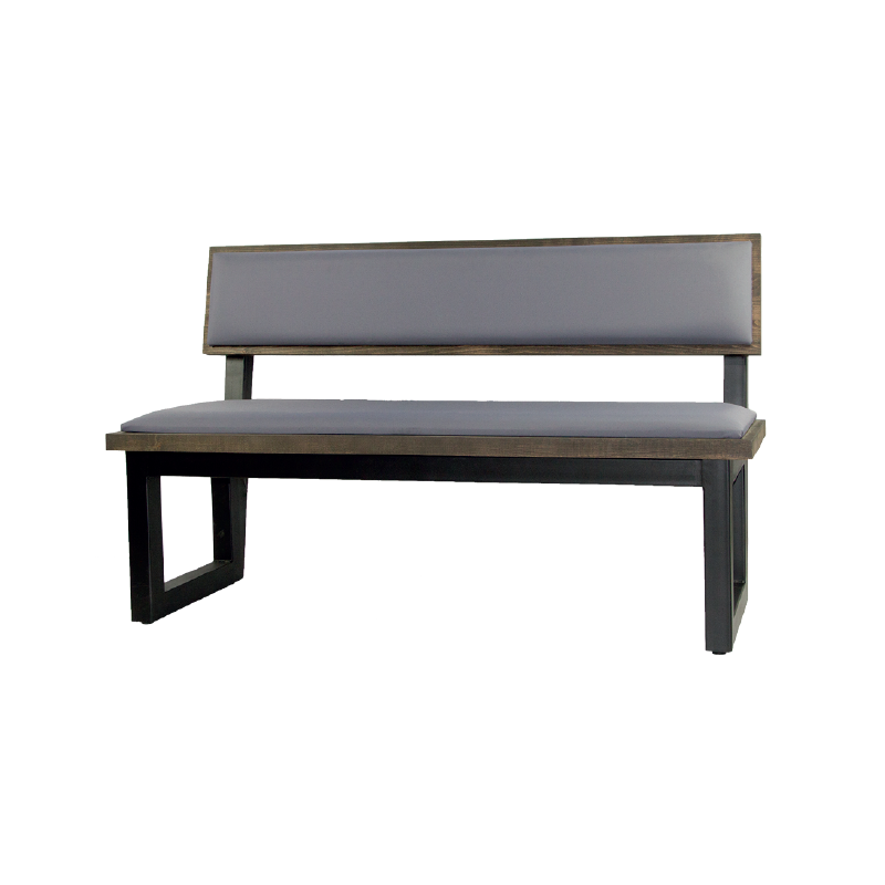 Μεταλλικό Παγκάκι με μαξιλάρι  160X55X90cm –  PKG 4