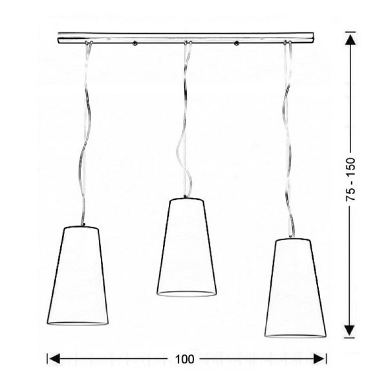 Μοντέρνο φωτιστικό ράγα | ΜΑΡΙΟΝΕΤΕΣ 59529AN/3