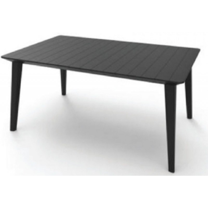 Τραπέζι lima Πολυπροπυλένιο/ Γραφίτης  Διαστάσεις: 157 x 98 x 74 cm