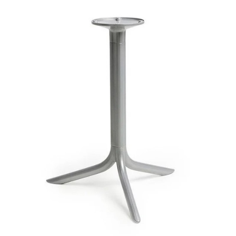 Base Break 558 - Βάση 51x59x72 από ανοδιωμένο αλουμίνιο γκρι χρώμα  με σύστημα πτυσσόμενης επιφάνειας 