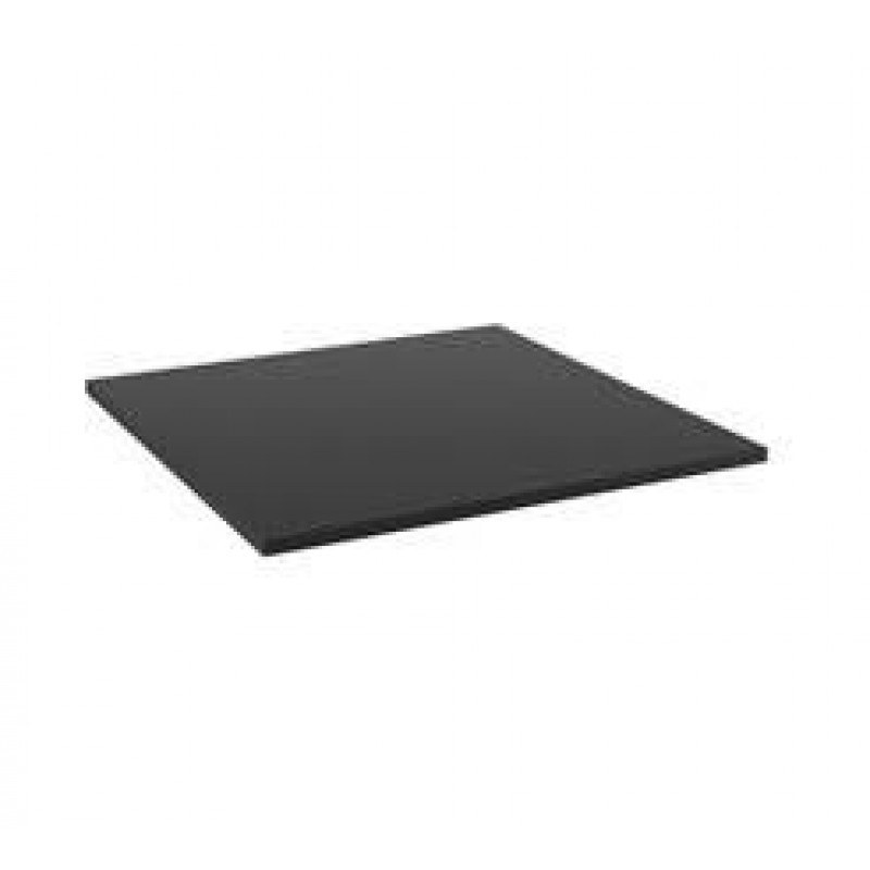 FITTO-MC 60X60  ΜΑΥΡΟ  Επιφάνεια κράμα MDF-HPL πάχους 12mm. 60x60cm