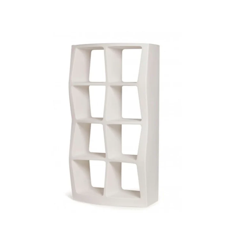 MENSULA - Βιβλιοθήκη πολυαιθυλενίου με 8 ράφια. Σε διάφορα χρώματα. 86*40*165