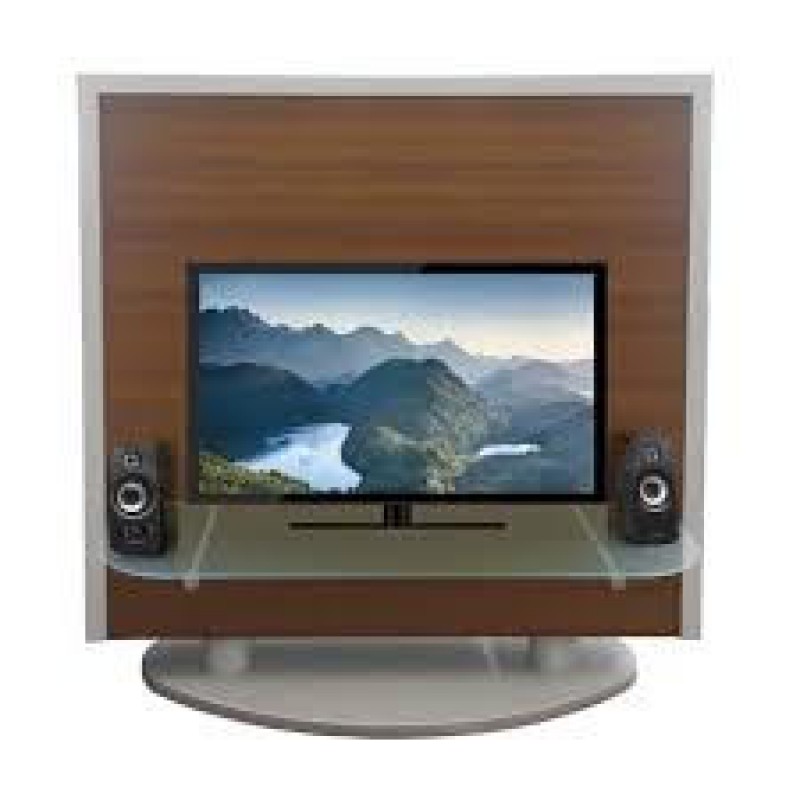 EL 21 Terraneo Έπιπλο βάση τηλεόρασης με επιφάνεια τοίχου σε χρώμα teak. 120*50*134  cm 