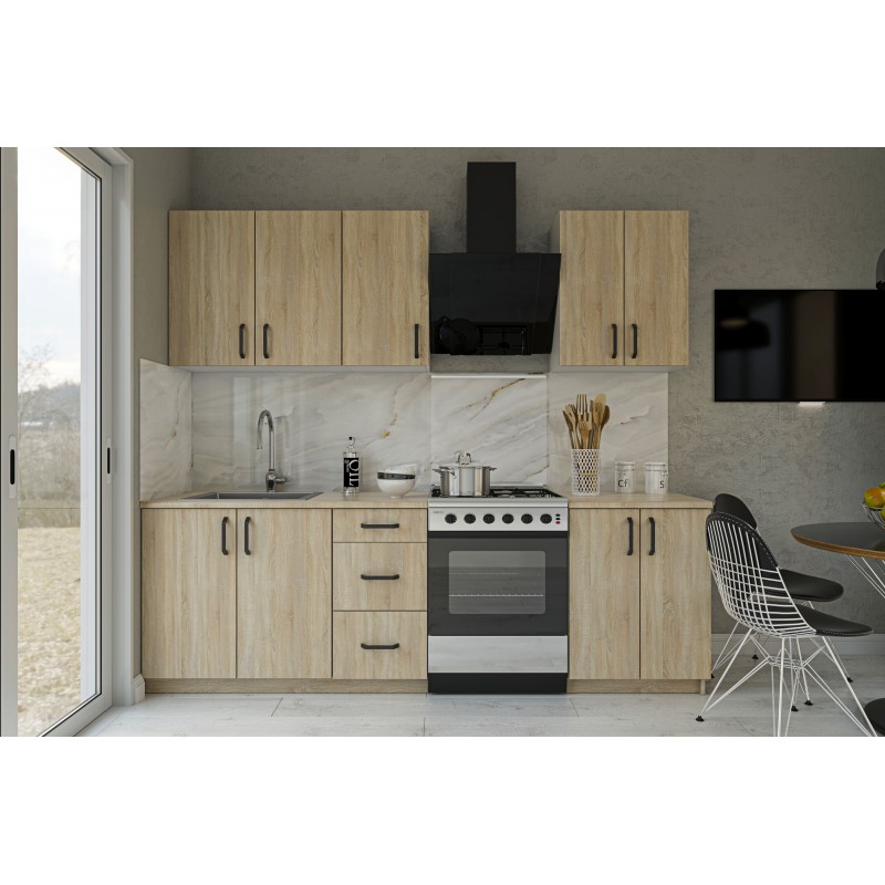 Κουζίνα Melisa 6 Τεμαχίων Σονόμα