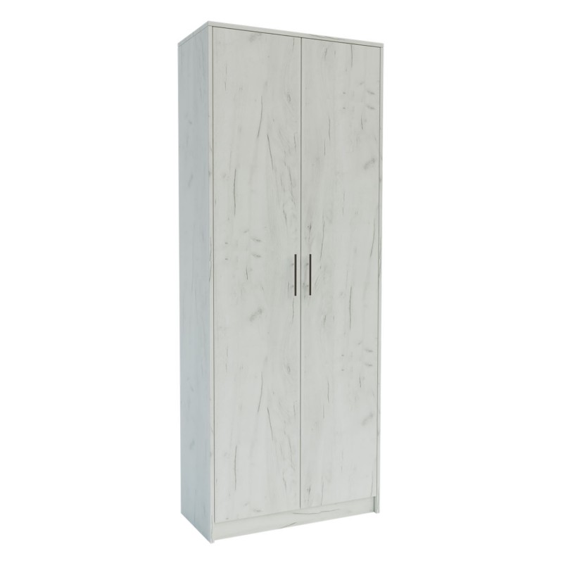 Ντουλάπα Of Λευκό 72.3x33.5x185.2cm