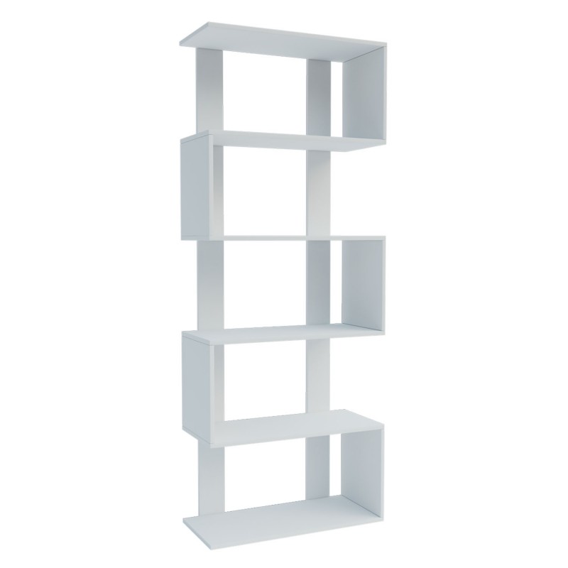 Βιβλιοθήκη Regal 68x30x176cm Λευκό