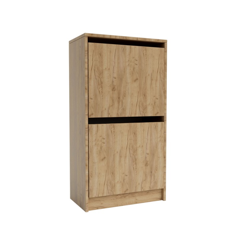 Παπουτσοθήκη Rolf Χρυσό Δρυς 50x28x94cm Παπουτσοθήκη Rolf Χρυσό Δρυς 50x28x94cm