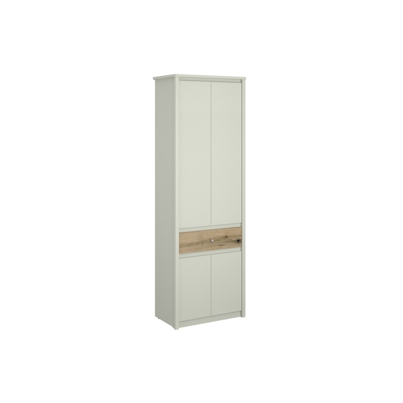 Ντουλάπα Δίφυλλη Karin Cashmere-Evoke Oak 70x42x210.5cm