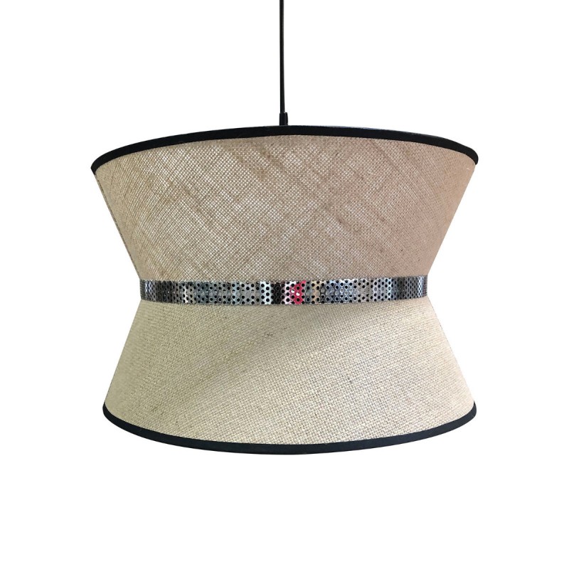 Φωτιστικό Μοντέρνο κρεμαστό  Ύφασμα Μονόφωτο Ε27 Φ40*80εκ