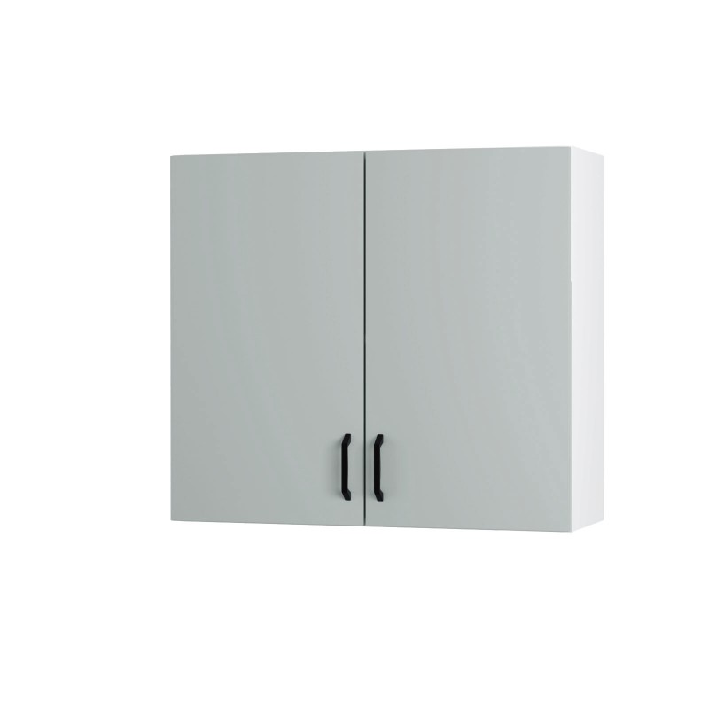 Modest Πάνω Ντουλάπι Γκρι 80x32x72εκ