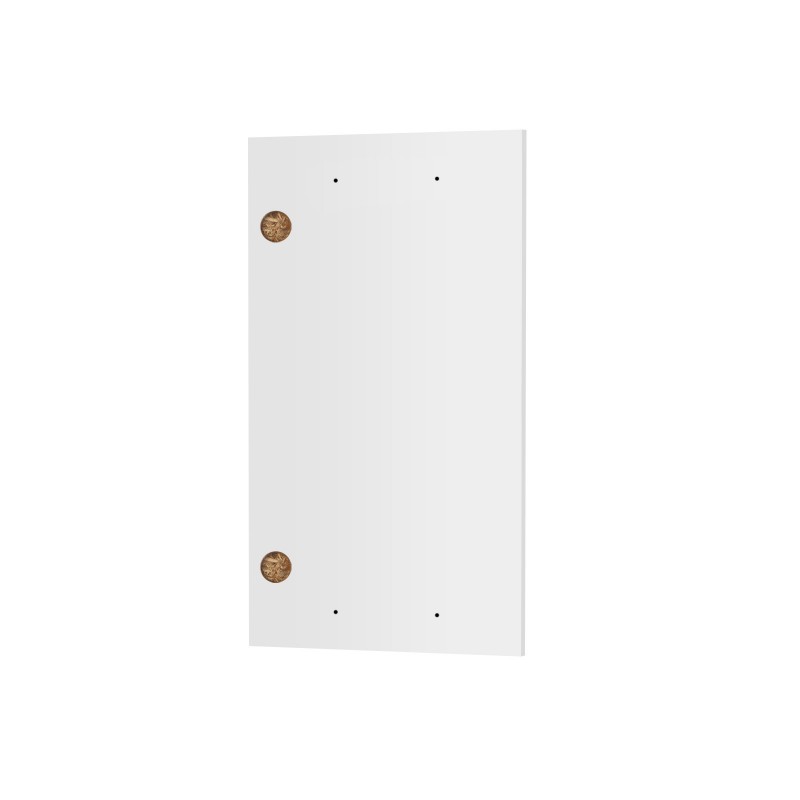 Κάτω Πορτάκι Πλυντηρίου Charlotte Λευκό 45x1.6x71.4cm