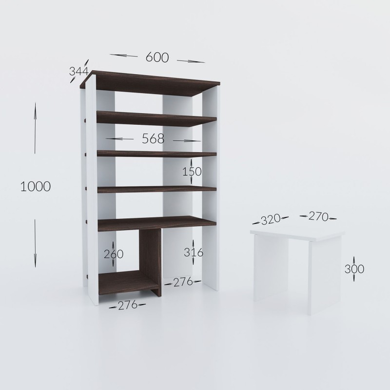 Παπουτσοθήκη Bradley Χρυσό Δρυς-Ανθρακί Παπουτσοθήκη Bradley Χρυσό Δρυς-Ανθρακί