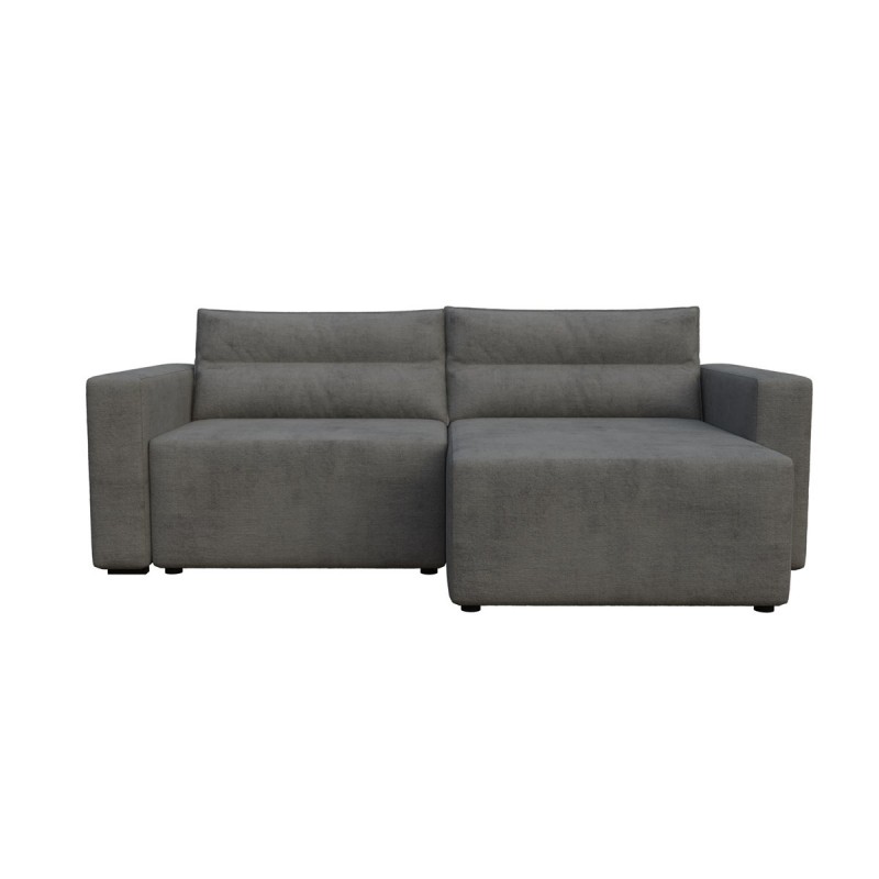 Silver Γωνιακός Καναπές Κρεβάτι με Αναστρέψιμη Γωνία Γκρι 245x148x94cm