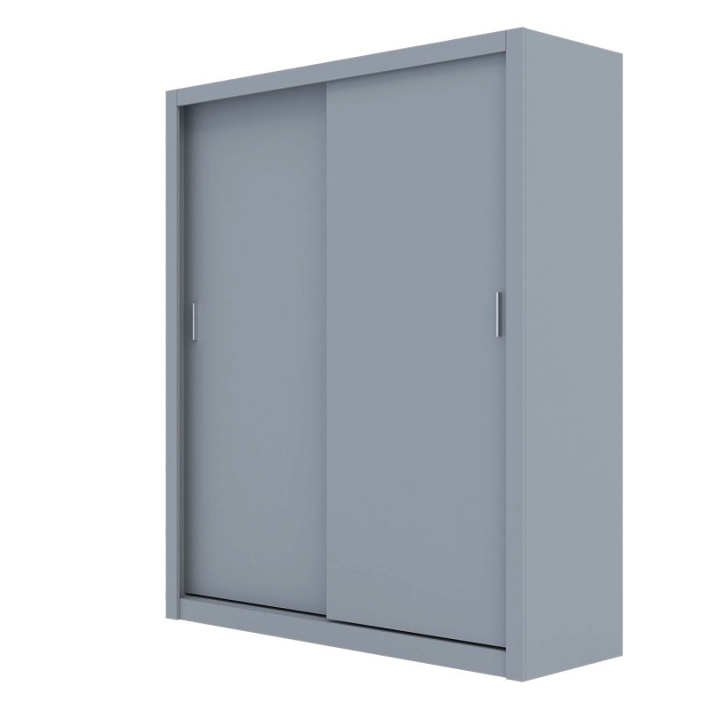 Ντουλάπα Reflex Γκρι 180x60x215cm