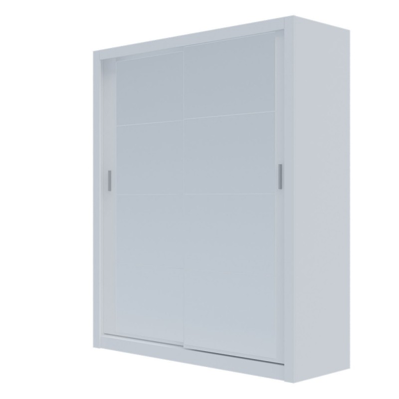 Ντουλάπα Reflex Λευκή με καθρέφτη 180x60x215cm