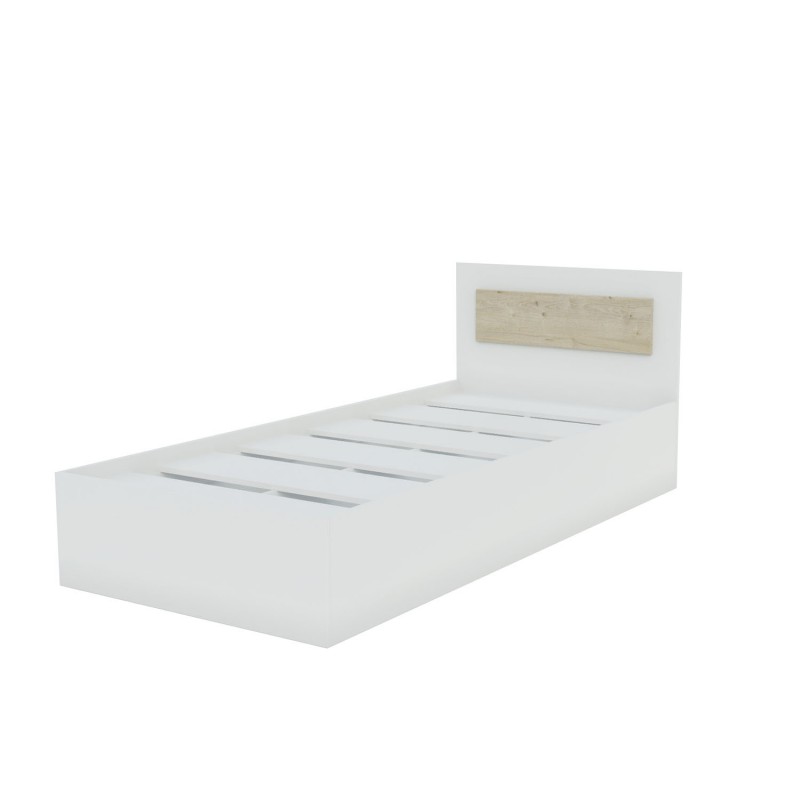 Κρεβάτι Viva Λευκό-Σονόμα 90x200cm