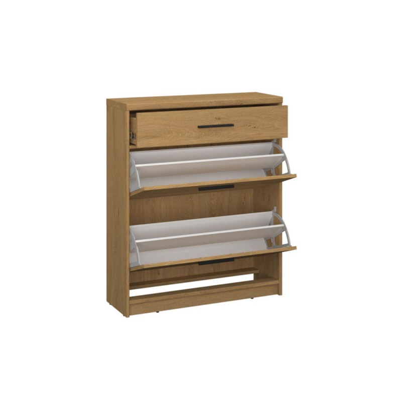 Παπουτσοθήκη Pavi 2K1S Βελανιδιά 84.3x28.8x101.3cm Παπουτσοθήκη Pavi 2K1S Βελανιδιά 84.3x28.8x101.3cm