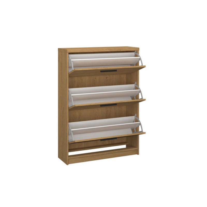 Παπουτσοθήκη Pavi 3K Βελανιδιά 84.3x28.8x118.4cm Παπουτσοθήκη Pavi 3K Βελανιδιά 84.3x28.8x118.4cm