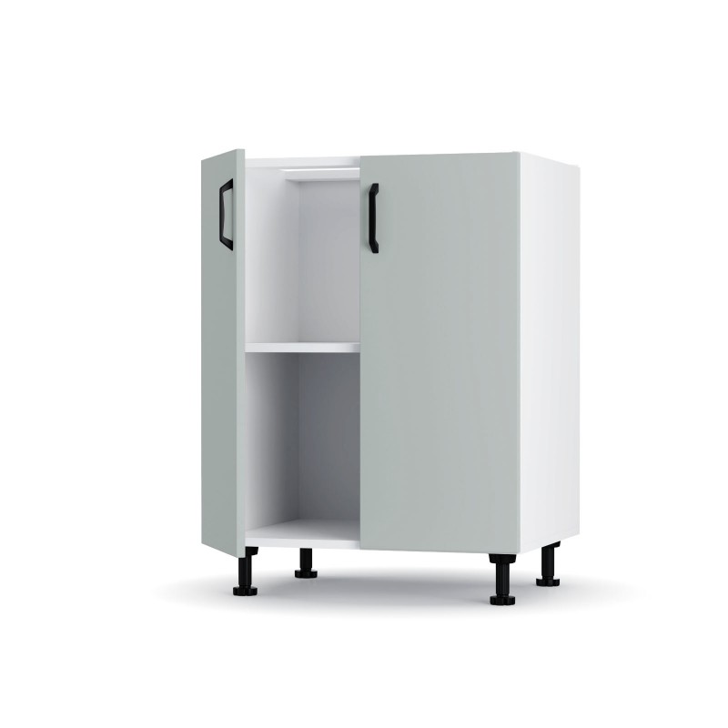 Modest Κάτω Ντουλάπι Γκρι 60x48x82 εκ