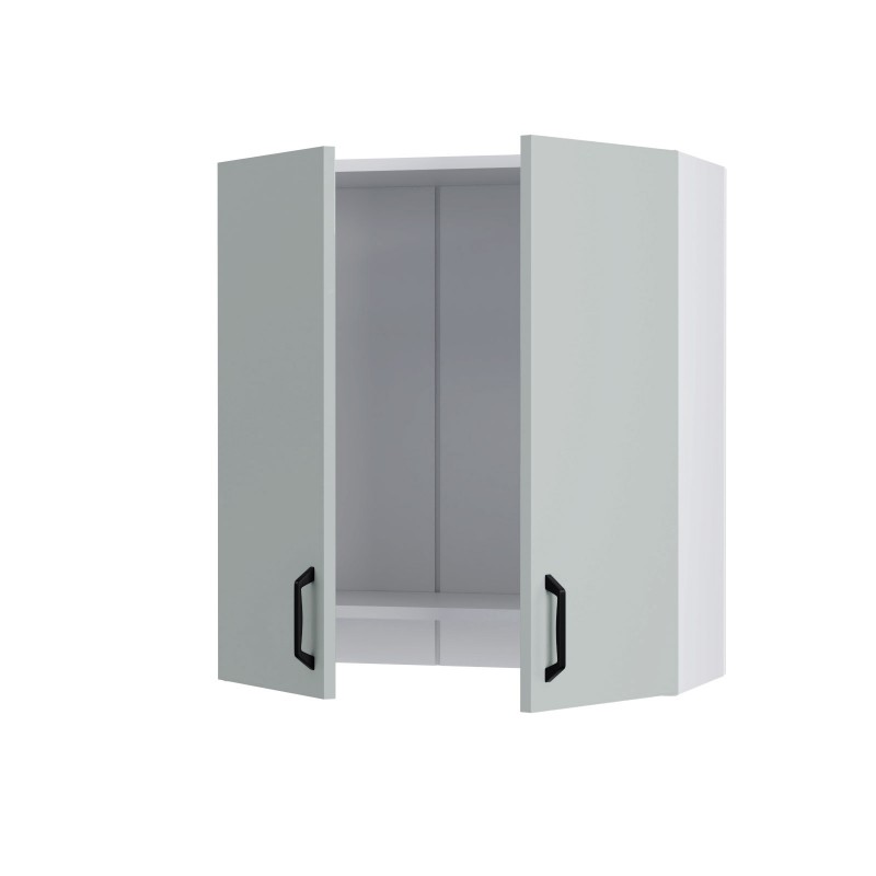 Modest Πάνω Ντουλάπι Απορροφητήρα Γκρι 60x32x68εκ