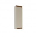 Κρεμαστό Ντουλάπι Lilu Μπεζ-Σκούρο Δρυς 28x30x100cm