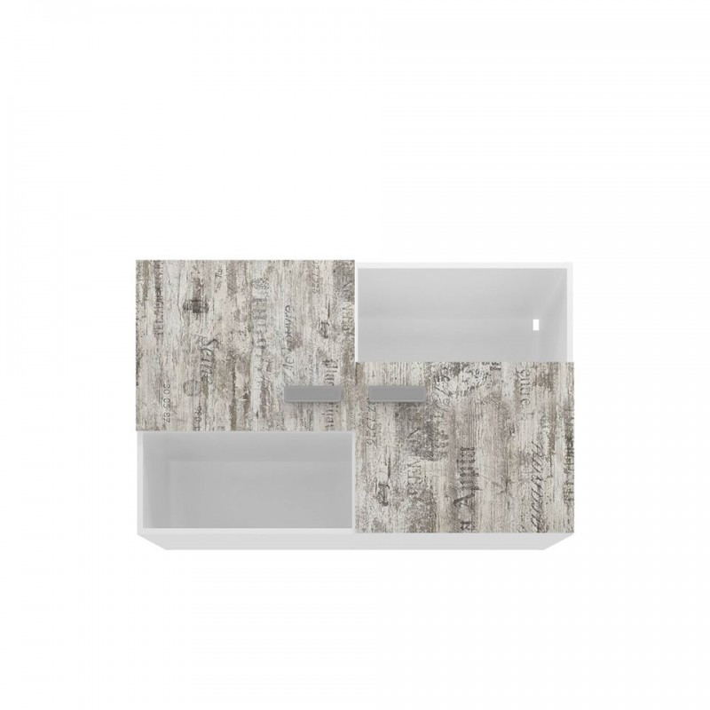 Ραφιέρα Τοίχου Pump 120x34x75 Λευκό