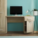 Γραφείο Top Mix 120x55x77cm Σονόμα ένα ντουλάπι και ένα συρτάρι