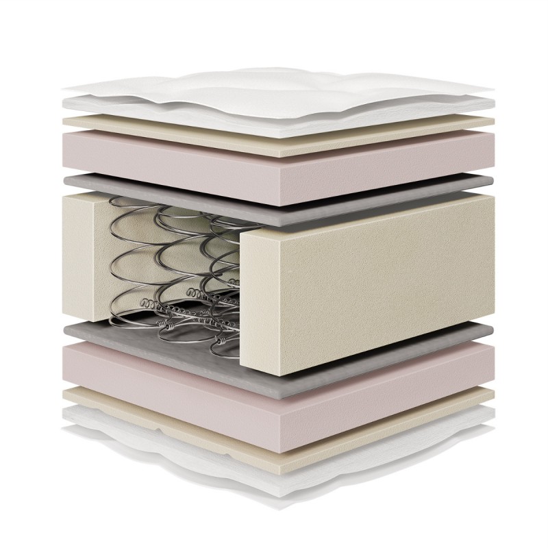 ΣΤΡΩΜΑ FRESH 3D Ημίδιπλο (CHIC STROM) 120x200x27