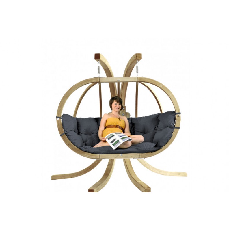 &Alpha;&iota;ώ&rho;&alpha; &kappa;&alpha;&nu;&alpha;&pi;έ&sigmaf; Globo Royal (Weatherproof) anthracite