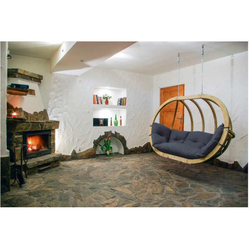 &Alpha;&iota;ώ&rho;&alpha; &kappa;&alpha;&nu;&alpha;&pi;έ&sigmaf; Globo Royal (Weatherproof) anthracite