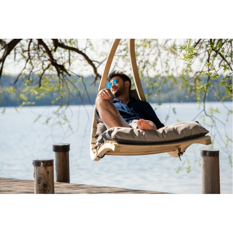 &Alpha;&iota;ώ&rho;&alpha; &kappa;ά&theta;&iota;&sigma;&mu;&alpha; Swing Lounger Anthracite (Lounger)