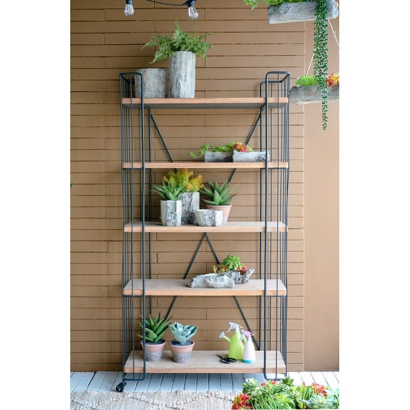 Βιβλιοθήκη με ρόδες 