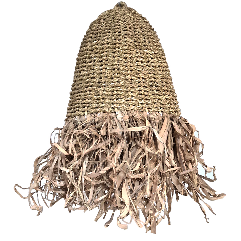 Artekko Streut Ψάθινο Φωτιστικό Οροφής (30x30x30) E27