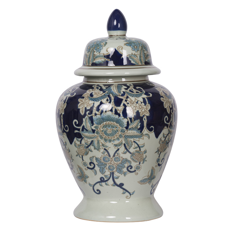 Artekko Bryn Βάζο Διακοσμητικό με Καπάκι (25x25x42)cm