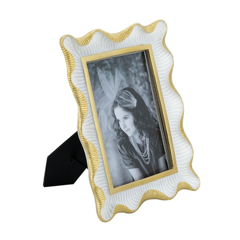 Artekko Frame Λευκή Κορνίζα Ρητίνης για Φωτογραφία 4Χ6