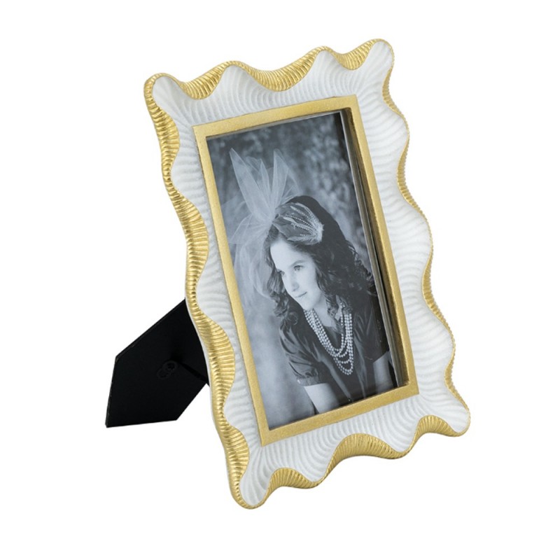 Artekko Frame Λευκή Κορνίζα Ρητίνης για Φωτογραφία 5Χ7