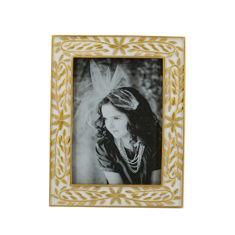 Artekko Frame Λευκή Κορνίζα Ρητίνης για Φωτογραφία 5Χ7