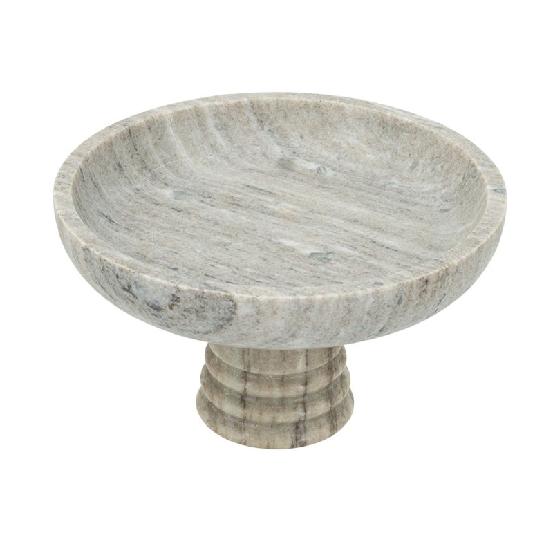 Artekko Marble Γκρι Μαρμάρινη Ορντερβιέρα (25x25x15)cm