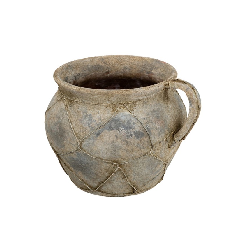 Artekko Antique Κεραμικό Βάζο σε Καφέ Αποχρώσεις (26.5x23x19)cm